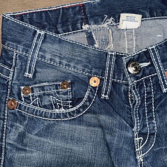 True Religion Vintage Y2K Low Rise Boot Cut Jeans - Picture 3 of 10